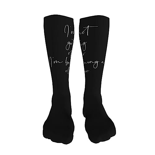 I磎 Not Getting Older I磎 Becoming A Classic Knee High Socks For Women Long Tube Socks Athletic Compression Socks Unisex High Socks Girls3