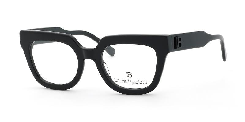 Laura Biagiotti Okulary LBV52 damskie oprawki do okularów, pasują do wszystkich rodzajów soczewek, czarne
