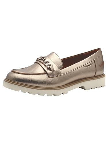 Tamaris Zapatilla para mujer 1-24649-44, oro claro, talla 40 EU, dorado, 40 EU