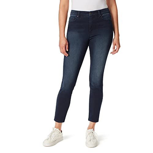 Jeans Femme Gloria Vanderbilt Amanda HR Skinny Cheville en Denim