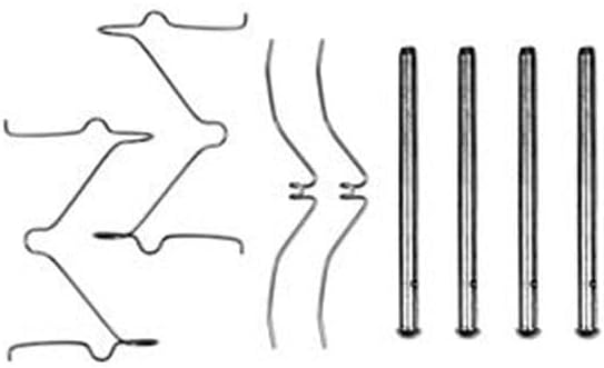 TRW OE Quality Brake Pads Fitting Kit PFK286
