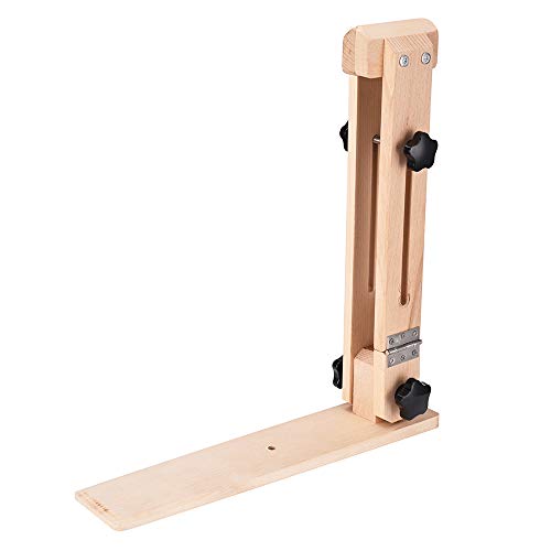 Leather Craft Hand Stitching Pony Horse Improved Wood Table Clamp for Leathercraft Sewing DIY Tool