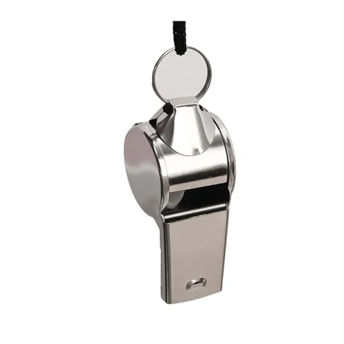 Silbato Profesional de Acero Inoxidable con Cordón para Entrenamiento miniatura 5