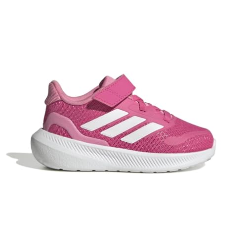 Image of adidas Baby Marvel Run Falcon 5 Elastic Lace & Strap Shoe