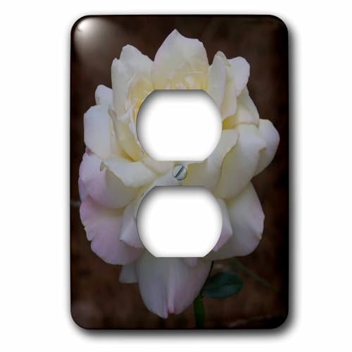 Cache 3dRose LSP_24910_6 jaune et rose brun pour plaque électrique - 2