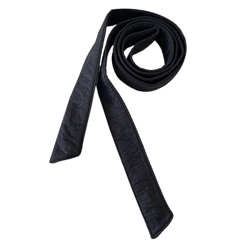 YKEBVPW Coat Belt Puffer Sash Waist Replacement Cotton Belt for Trench Wool Sweater Robe Black Waistband Tucking Accessory Womens Winter Jacket Snowboard Outerwear