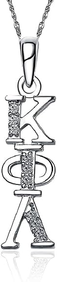 Kappa Phi Lambda Necklace with a 18" Silver Chain (KPL-P001)