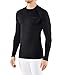 Falke Maximum Warm Trend Hilo Funcional Termo de Secado rápido 1 Par Capa de Base Superior, Hombre, Negro (Black 3000), XL
