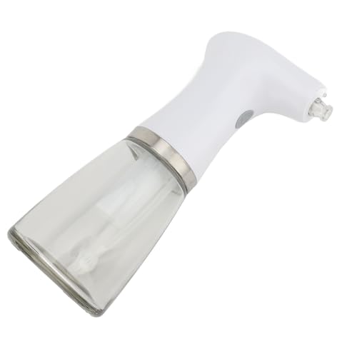 Pulverizador de Aceite Eléctrico Ajustable con Botella de Spray Continuo de Vidrio con Luz LED para Cocinar, Dispensador de Aceite que Ahorra 4.3x8.7x3.1in