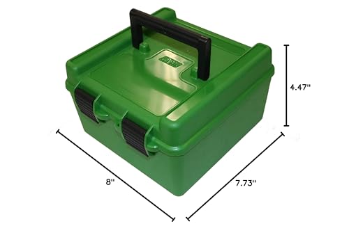 R-100-MAG - Deluxe Ammo Box 100 Round Handle WSM WSSM Ultra Mag