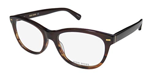 BOBBI BROWN Eyeglasses THE GABBY 0HVG Brown Horn Burgundy