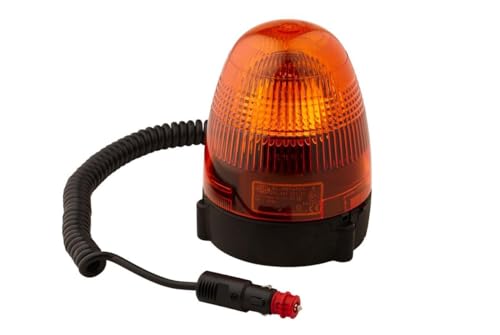 Gyrophare halogène HELLA 2Rl 007 337-031 Kl Rotafix 24V orange à fixation magnétique