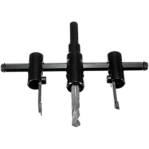 Boxonly Hole Saws Drill Bits Round Cutting Wood Cutter 30-200mm Adjustable Circle Hole Cutter Hole Saw For Woodworking