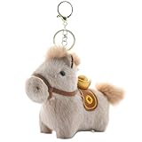 Peluche del zodíaco chino: símbolo equino, colgante de la suerte, minimuñeca, motivo del Año Nuevo 2026, baratija colgante de tela suave, accesorio decorativo para llevar, regalo significativo | Viaje