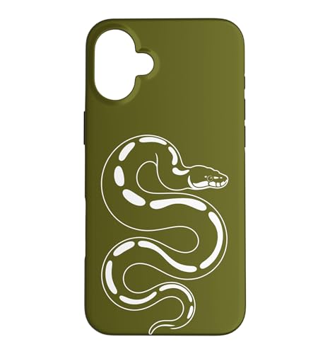 Ball Python Morph Lover �X�l�[�N�O���t�B�b�N �O���[�� �X�}�z�P�[�X iPhone 16 Plus �p