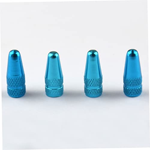 Tapas para válvulas de llantas de bicicleta Happyyami, 20 piezas, aluminio anodizado, colores vibrantes, ligeras y fáciles de instalar, evitan fugas de aire, compatibles con válvulas francesas miniatura 5