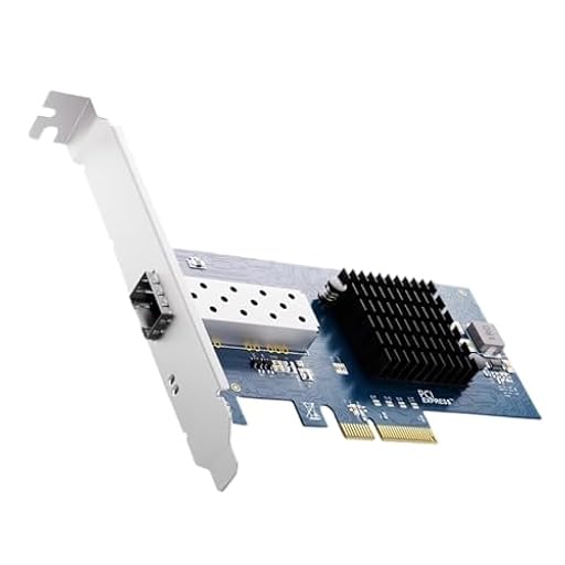 Tarjeta de interfaz de red PCIe 4X compatible con ranura de 10 Gbps con puerto SFPs para virtualización y tarjeta de interfaz de red Sfps+ de un solo puerto de baja latencia | Ya disponible en tu tienda friki favorita! En mundofriki.es! Tarjeta de interfaz de red PCIe 4X compatible con ranura de 10 Gbps con puerto SFPs para virtualización y tarjeta de interfaz de red Sfps+ de un solo puerto de baja latencia | Ya disponible en tu tienda friki favorita! En mundofriki.es!