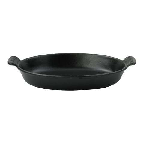 Chasseur 20cm Matt Black Oval Dish Cover