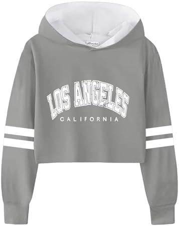 Enfants Filles Décontracté Ample Actif Manches Longues Sweats à Capuche