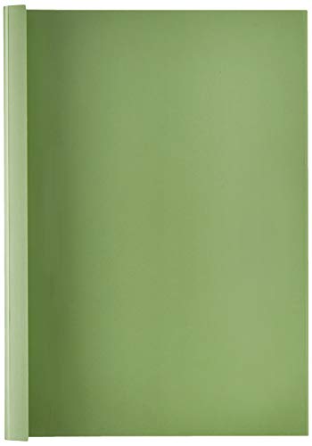 とじ太くん 製本カバー とじ太くん専用 クリアグリーンカバーA4タテ 9mm