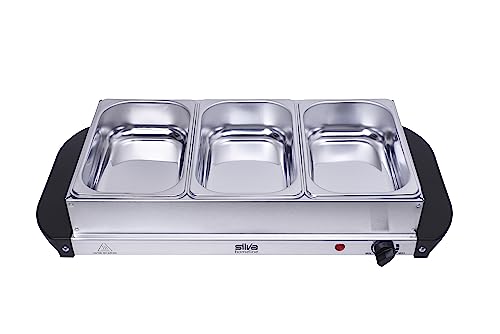 Stay Hot SH 3.1, 2-in-1 Buffetwärmer & Warmhalteplatte, 200 Watt, Ideale Lösung für Buffets, Partys und Familienessen – Bild 3