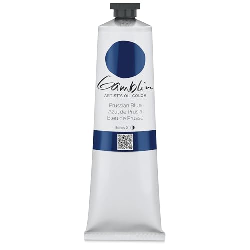 Gamblin Artist Oil Color - Prussian Blue - 150 ml Tube