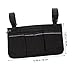 GOOHOCHY Wheelchair Arm Bag Side Storage Pouch Accessories Holder Reflective Safety