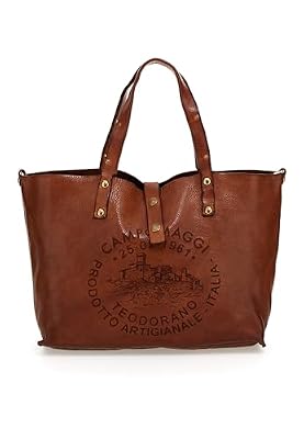 Campomaggi Borsa Shopping Teodorano COGNAC