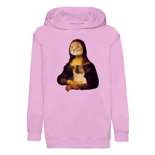 Sweat enfant chat Joconde cadeau original pour anniversaire