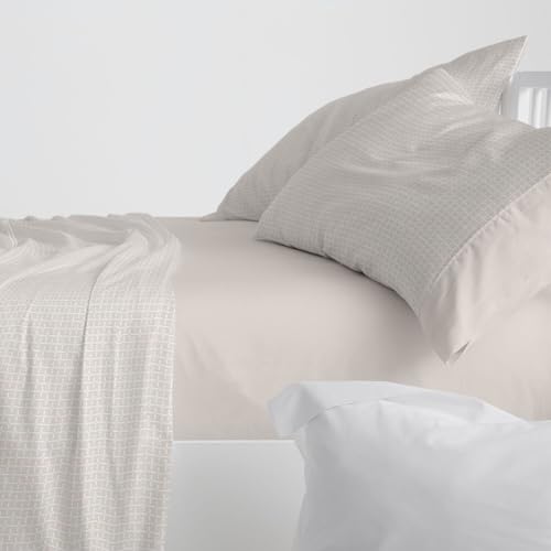 Parure de lit 90x200 Burrito Blanco drap lit 90 motif 540 avoine - 2