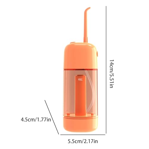 Wasserdichte Mundseide, Zahnreinigungswerkzeug, Zahnseide, bequeme Verwendung, kabellos, 14 x 5,5 x 4,5 cm für ein gesünderes Lächeln durch Verbesserung Ihrer allgemeinen Mundhygiene-Routine – Bild 8