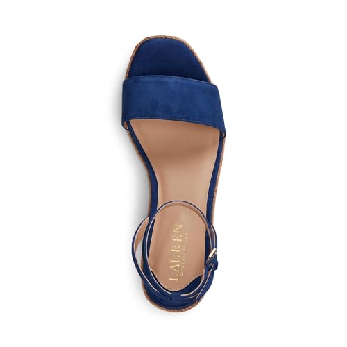 Image of Lauren Ralph Lauren womens Leona Suede Espadrille