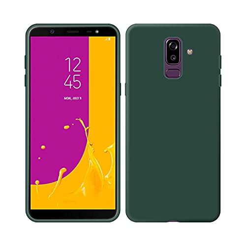 Image of Case Creation Luxurious OG Series for Samsung On8 Case Cover,Anti-Dirty Slim Case Frosted Matte Cute Candy TPU Raised Bezel (Splash of Color) Back Cover for Samsung Galaxy On8 -Wine Green