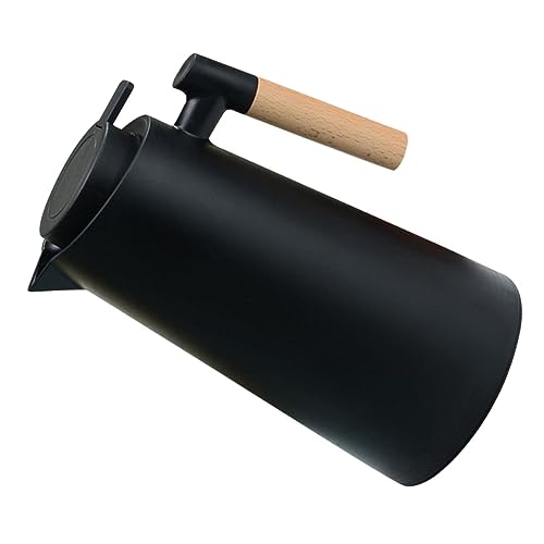 Operitacx Botella Térmica de Vidrio con Termo de Vacío para Agua Fría y Caliente Diseño Moderno y Resistente para Hogar y Oficina Capacidad Grande