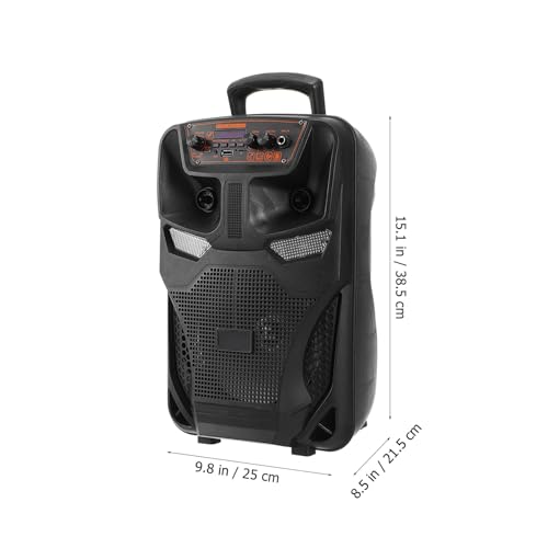 Enceinte sans fil portable extérieure compacte et légère 8" noire - 7