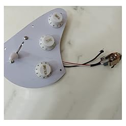KESHUO Faisceau câblage Guitare électrique Pickups De Guitare Harnais De Câblage Guitare 250K Potentiomètre d’arbre De… - Les Beatles, Paul McCartney, John Lennon, RIngo Starr, George Harrison