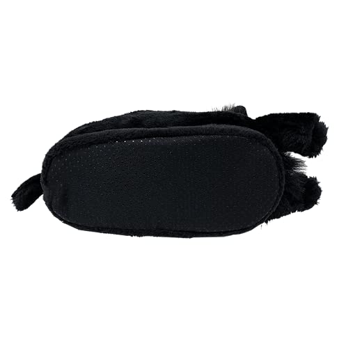 Black Cat Print Animal Slippers For Adults And Kids, Cozy And Comfprtable, As Seen On Shark Tank (Large) #TOP2