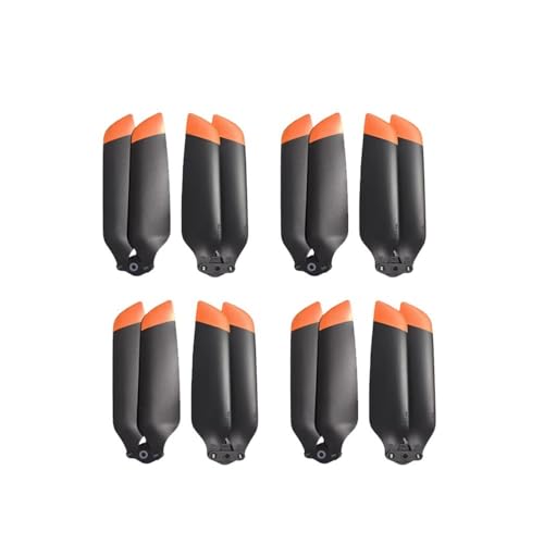 Hélices 1157F Matrice 4E rotors repliables à pointe orange pour drone