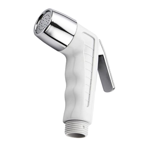 iplusmile Spruzzatore Bidet Wc Portatile Bianco Ugello Pressurizzato per Pulizia Personale Design Semplice e Resistente Risparmio Idrico Utile per Uso Domestico