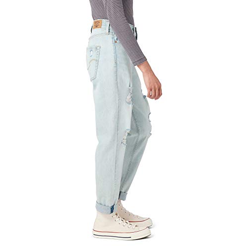 Signature by Levi Strauss & Co. Gold Women's Juniors Mid Rise Boyfriend Jeans2