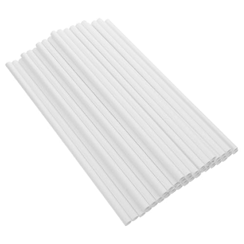 MUELODSIC 50個 棉花糖用紙棒 強確保で形状保持 簡単綿あめ作り イベント向け多用途 パーティーや誕生日に