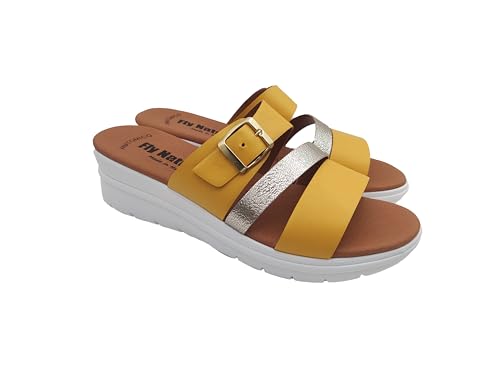 Fly Nature Madamoiselle Hohe Sommerschuhe für Damen, elegante...