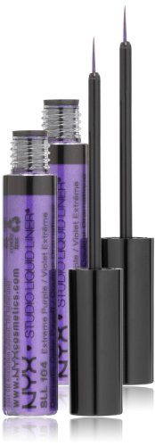 NYX Professional Makeup Studio Liquid Liner, Extreme Purple, 0.19 Ounce (Pack of 2)