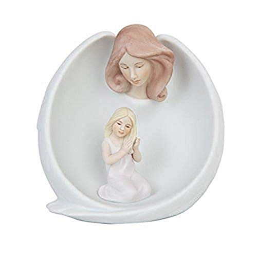 Statue ange en porcelaine de 12,7 cm pour décorer un meuble de salon