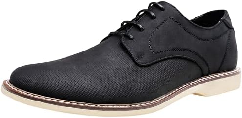 Jousen Men's Dress Shoes Classic Mens Oxfords Formal Business Shoes Modern Derby Oxford