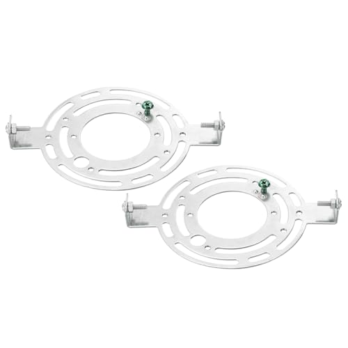 Patikil PTA231217TT000362 145Mm (5.71") Universal Light Fixture Mounting Bracket Kit, 2Set Light Crossbar Round Ceiling Plate For Wall Light, Close To Ceiling Light cover