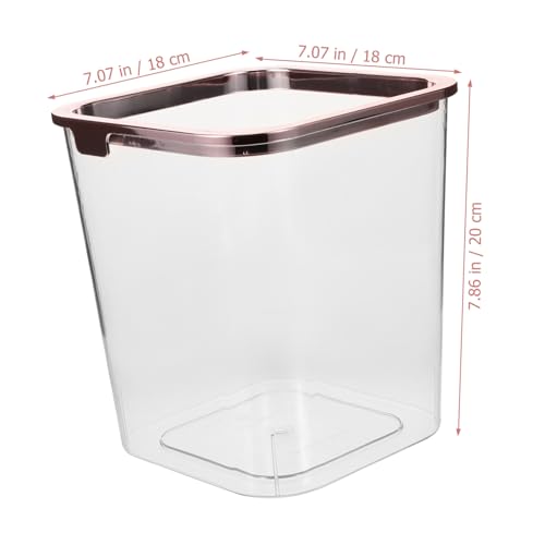 Caneca de Basura Transparente Sosoport para Baño miniatura 2