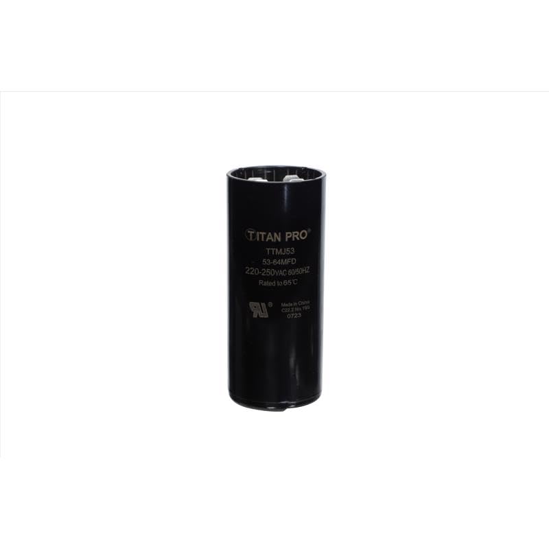 Titan TTMJ53 Round Start Capacitor 53-64 MFD 250 V