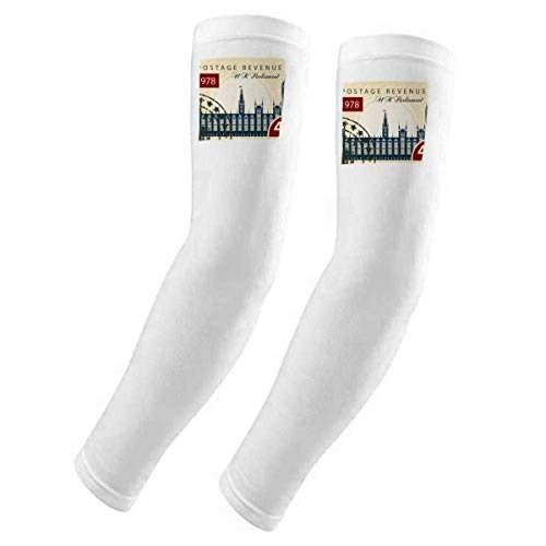 Cache-bras Parlement londonien motif Angleterre en tissu imprimé