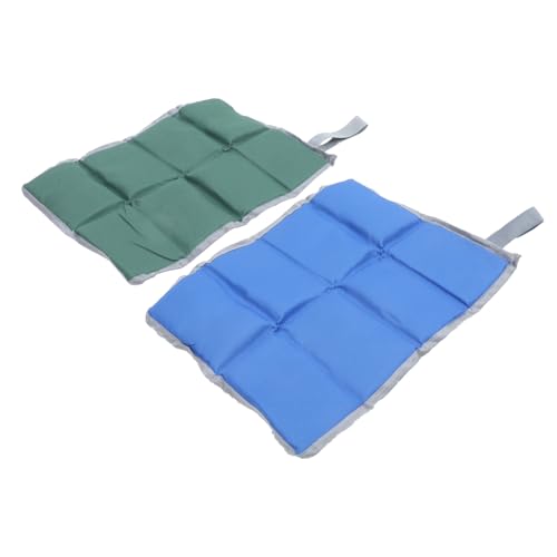 Mipcase Thick Oxford Cloth Camping Mat 4pcs Portable Folding Outdoor Picnic Seat Pad Moisture Ground Mat for Beach Hiking Sports